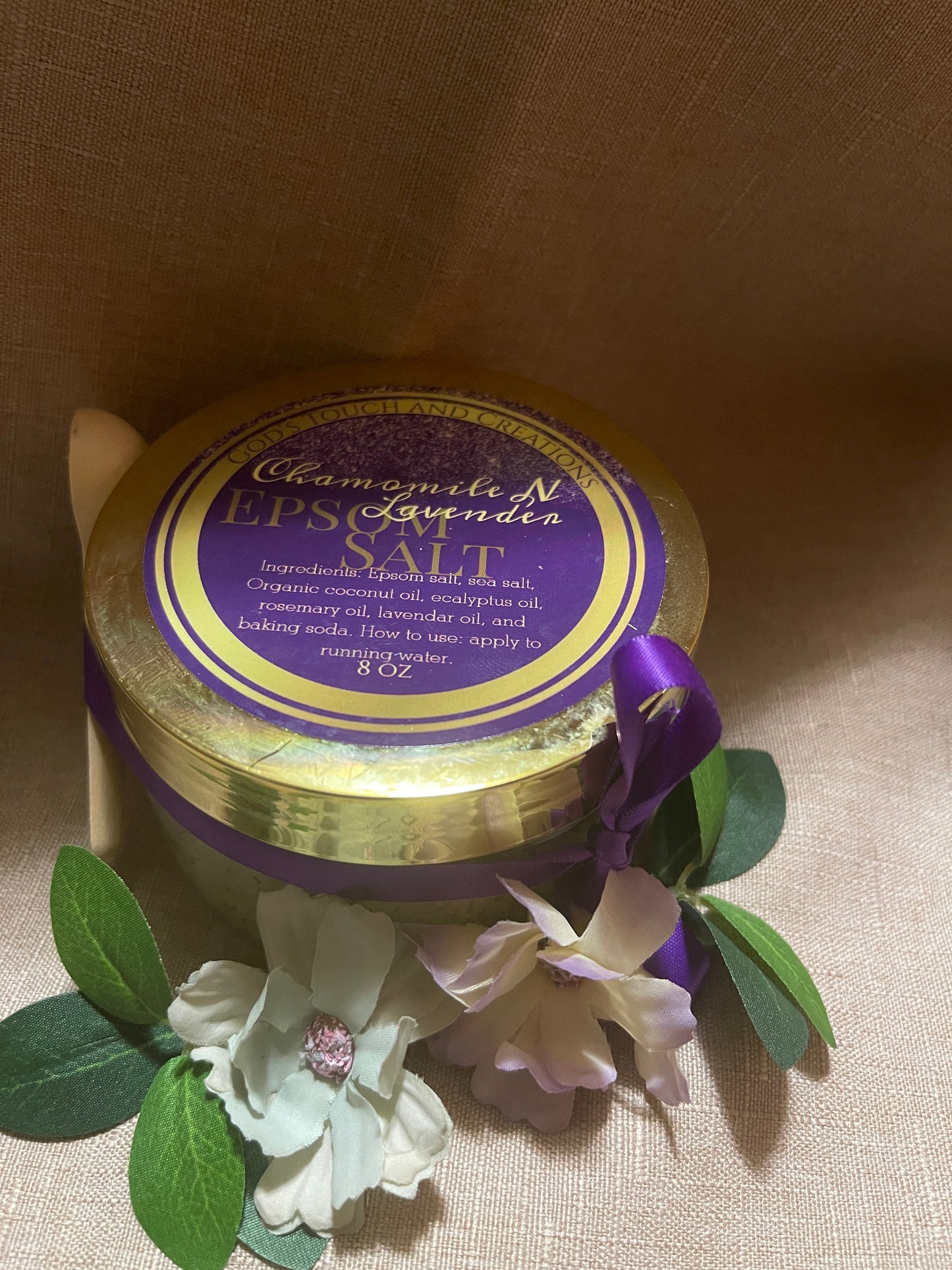 Chamomile and Lavender Epsom Salt