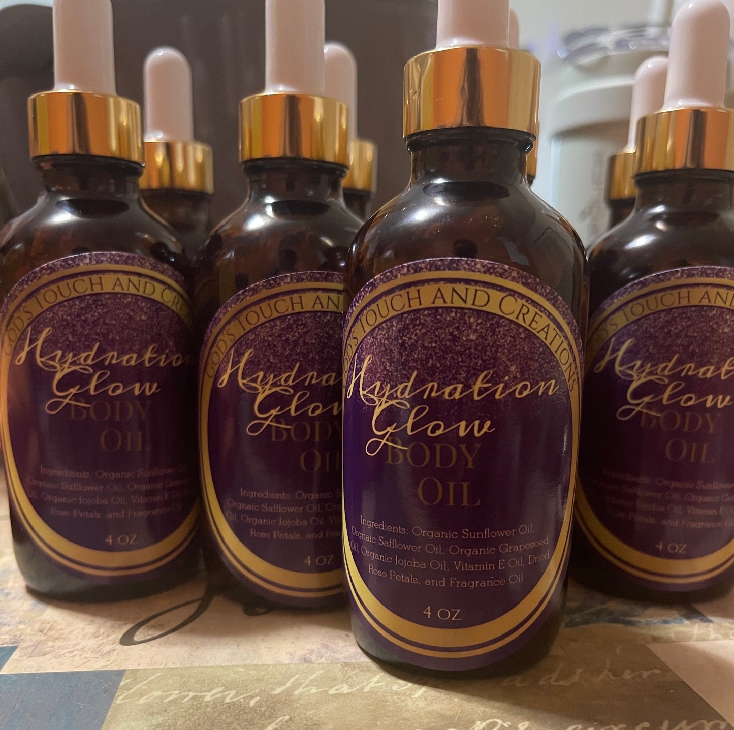 Hydration Glow Body Oil: Egyptian Musk